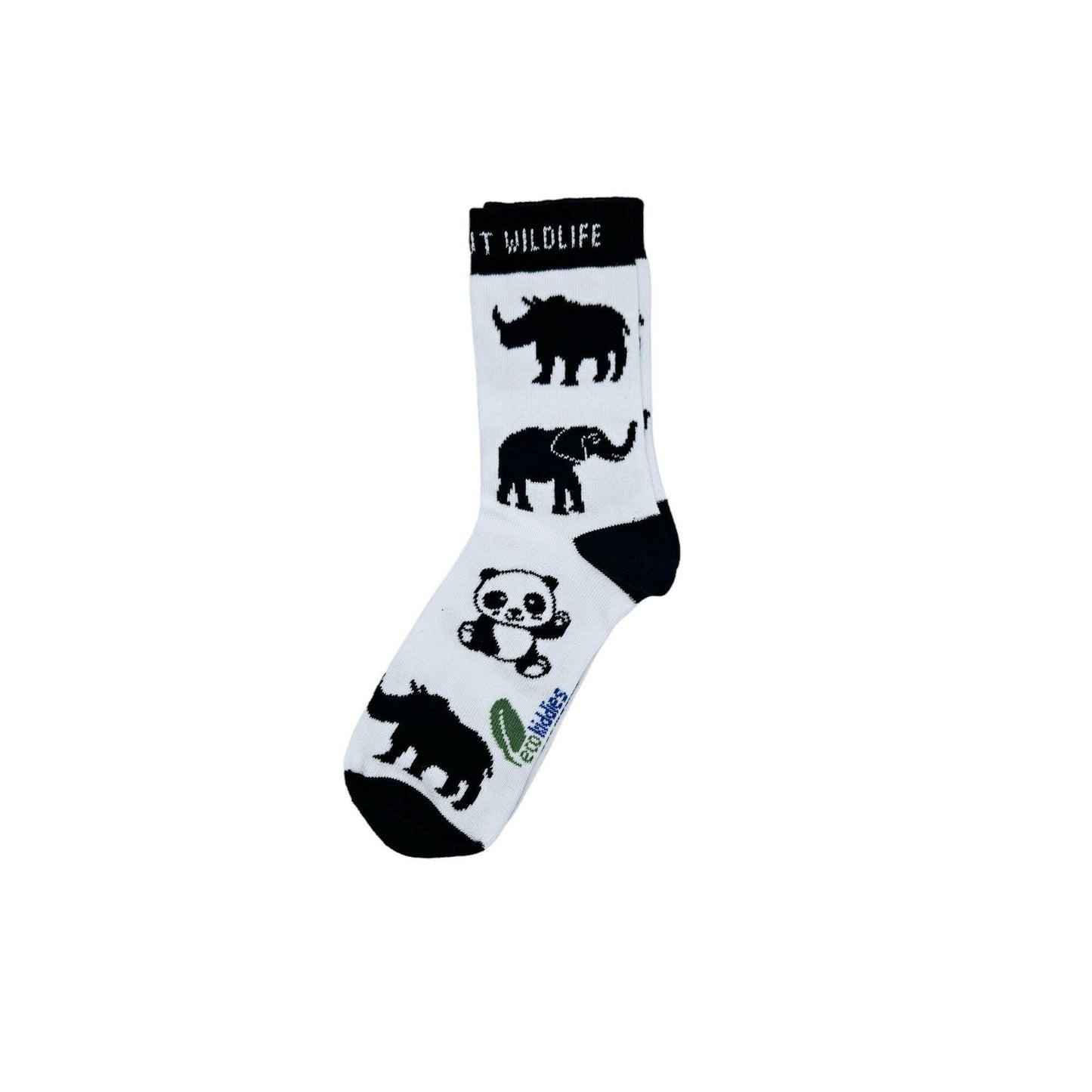 ECO ESSENTIALS ORGANIC COTTON KIDS SOCKS DUO: SCHOOL & SAFARI